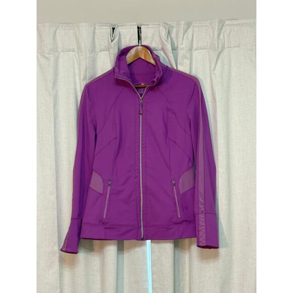 Purple Athletic wear zip front - Picture 1 of 4
